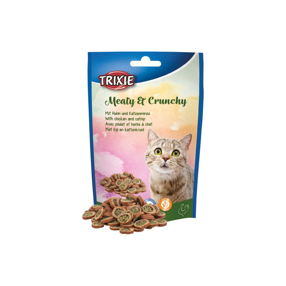 trixie-meaty-crunchy-cat-treats-with-chicken-catnip-50g