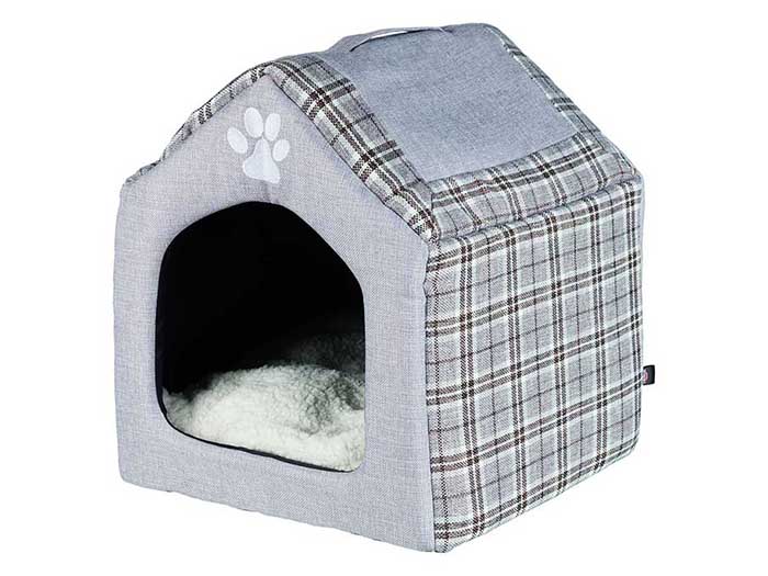 silas-cuddly-cave-for-pets-in-grey-and-beige-40cm-x-45cm-x-40cm