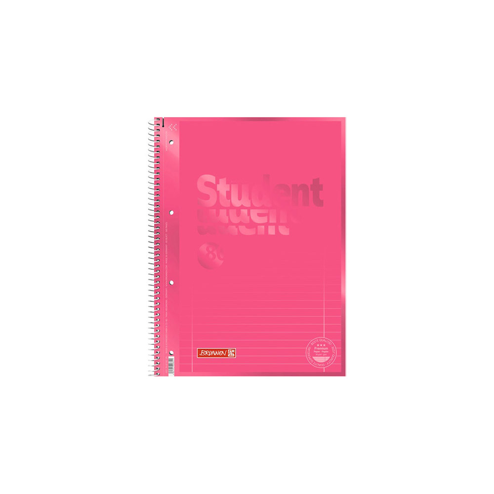 brunnen-student-cc-refill-pad-160-pages-pink