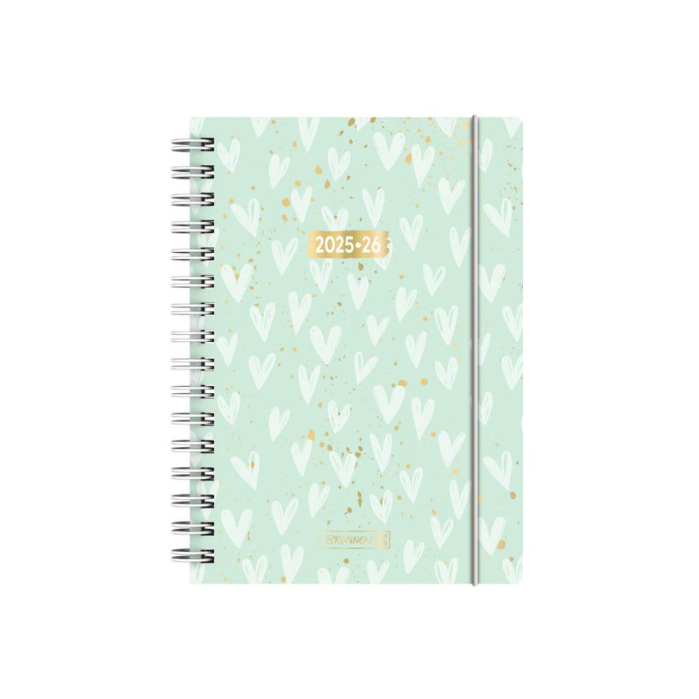 brunnen-2025-2026-diary-a5-352-sheets-hearts