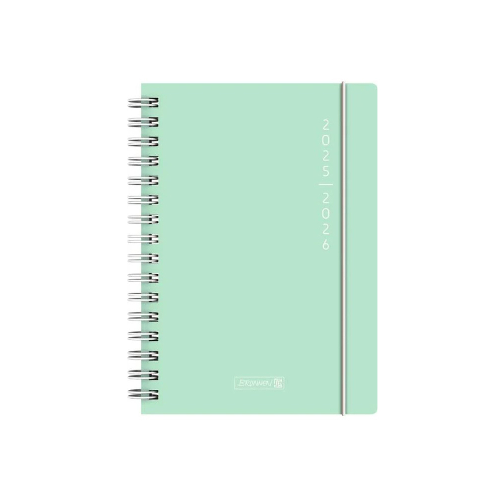 brunnen-2025-2026-diary-a5-352-sheets-plain-mint