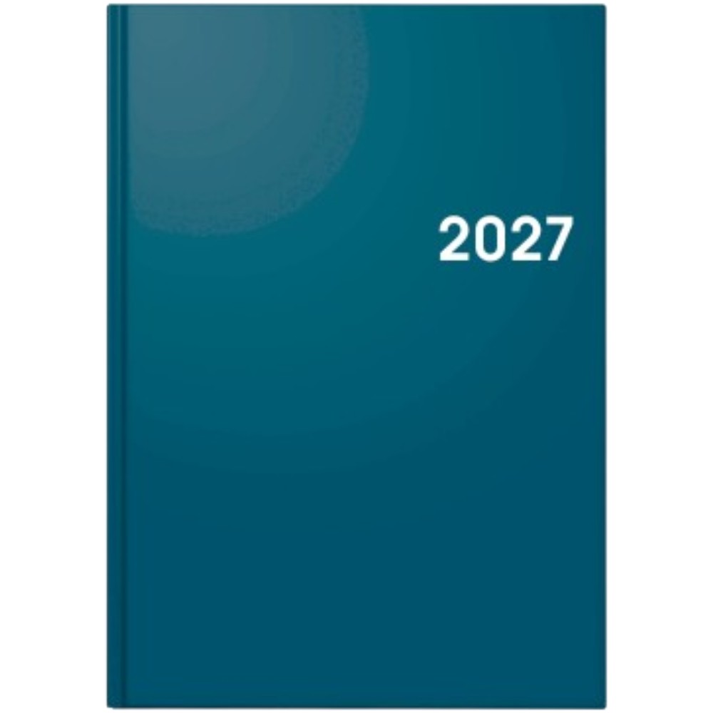 2027-a5-hardcover-diary-petrol-blue