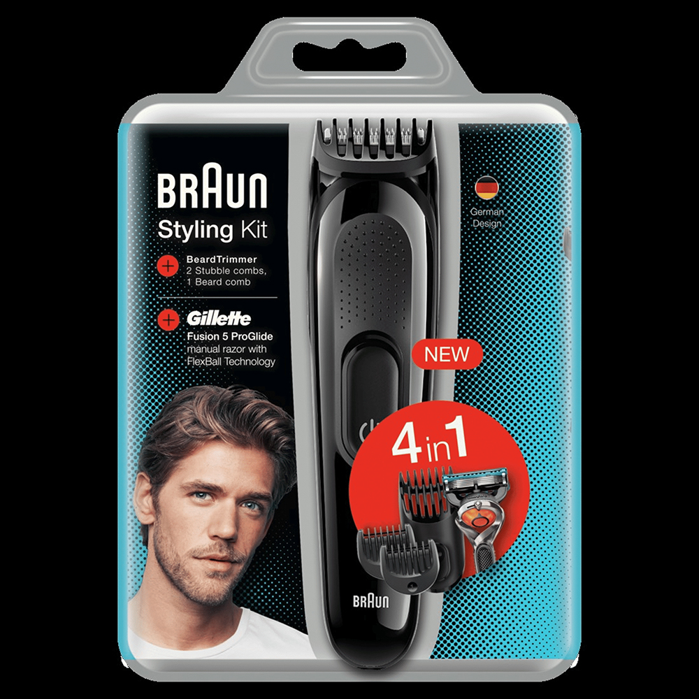 braun-4-in-1-styling-kit-hair-and-beard-trimmer-with-gillette-razor