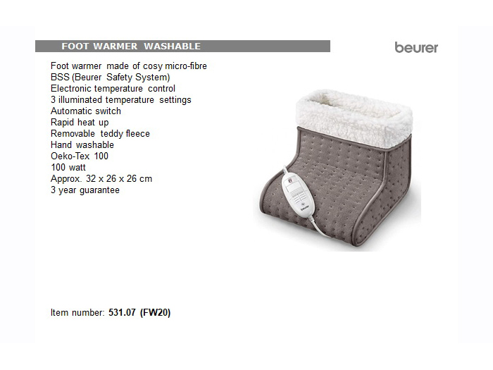 beurer-foot-warmer-washable-100w