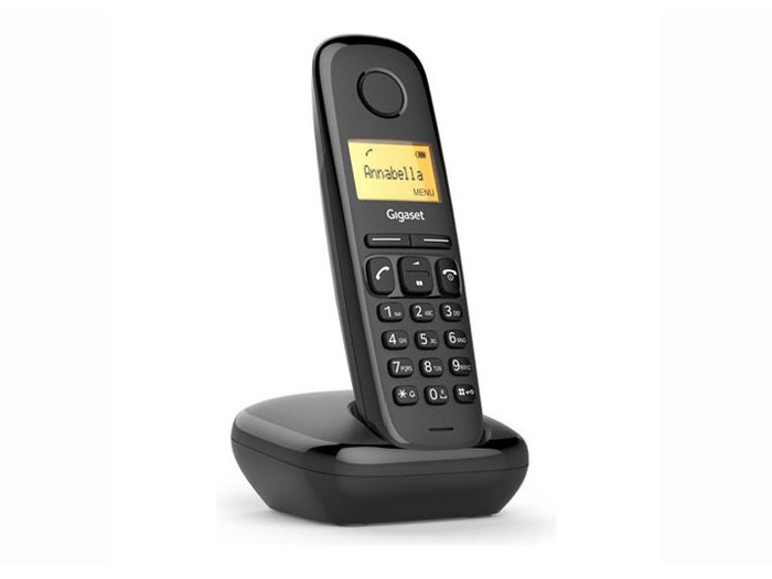 siemens-gigaset-black-cordless-phone-a170