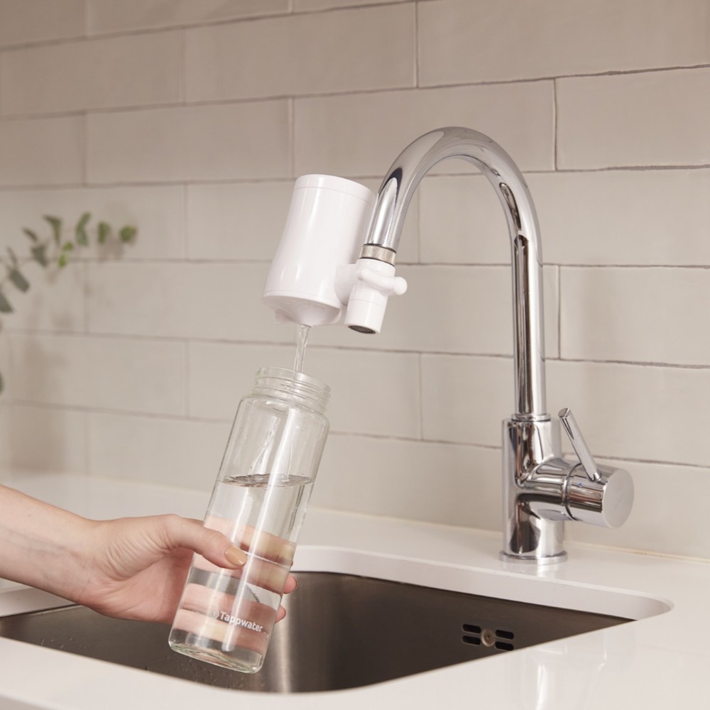 ecopro-tap-water-filter-starter-pack-system-1-cartridge-refill-white