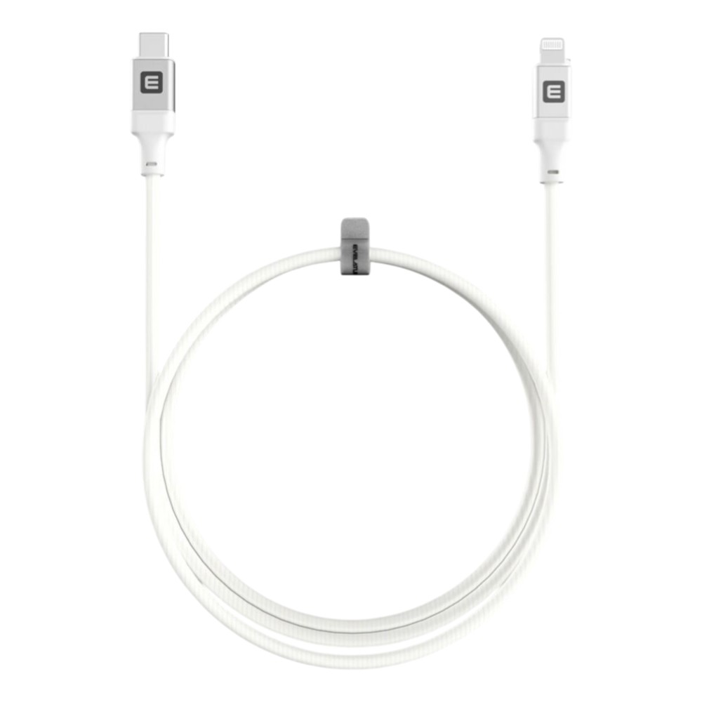 evelatus-usb-c-to-lightning-cable-1-2m-60w-aluminum-housing-braiding-white
