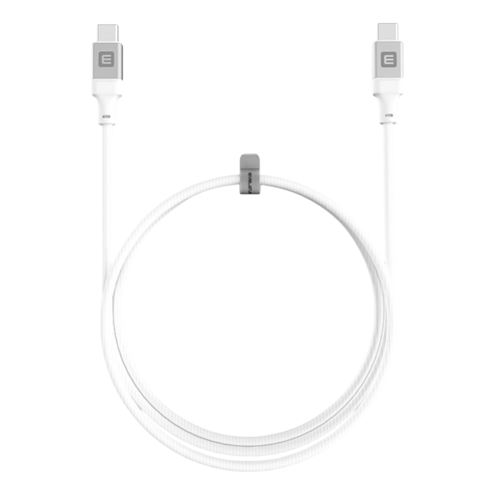 evelatus-evelatus-usb-c-to-c-cable-2m-60w20v3a-aluminum-housing-braiding-white