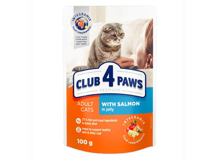 club-4-paws-with-salmon-in-jelly-pouches-for-adult-cats-100g