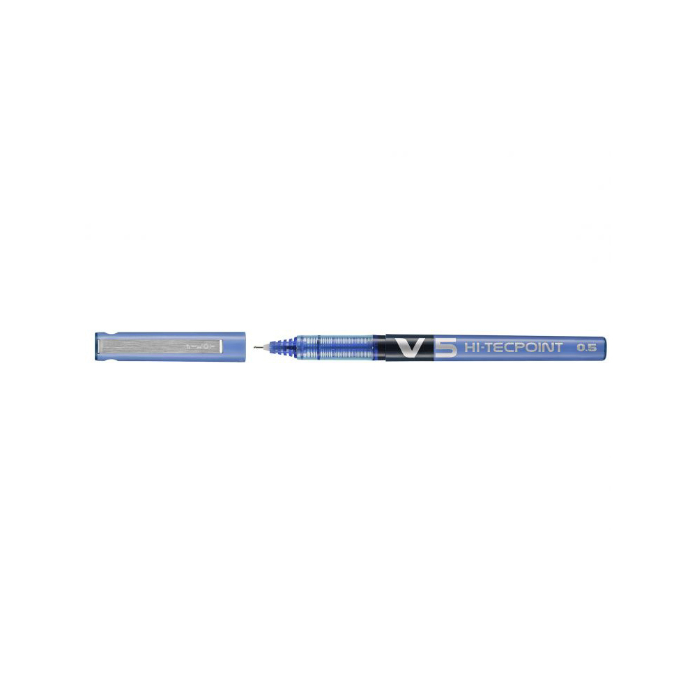 pilot-hi-tecpoint-v5-fine-tip-liquid-ink-rollerball-pen-blue