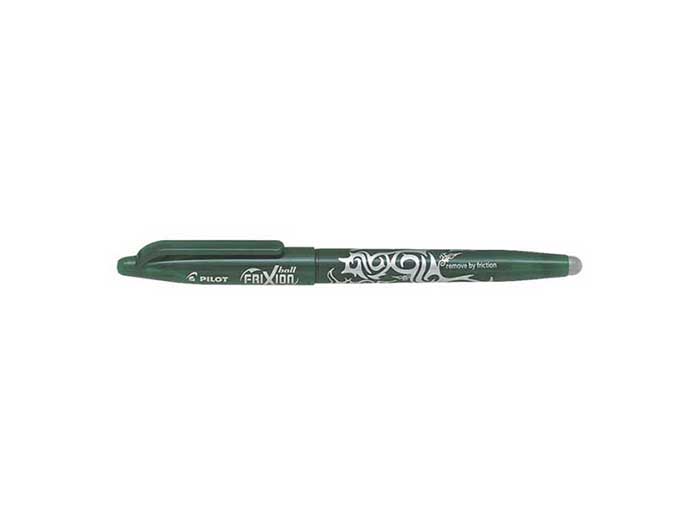 frixion-ball-erasable-pen-green-ink-14-5cm