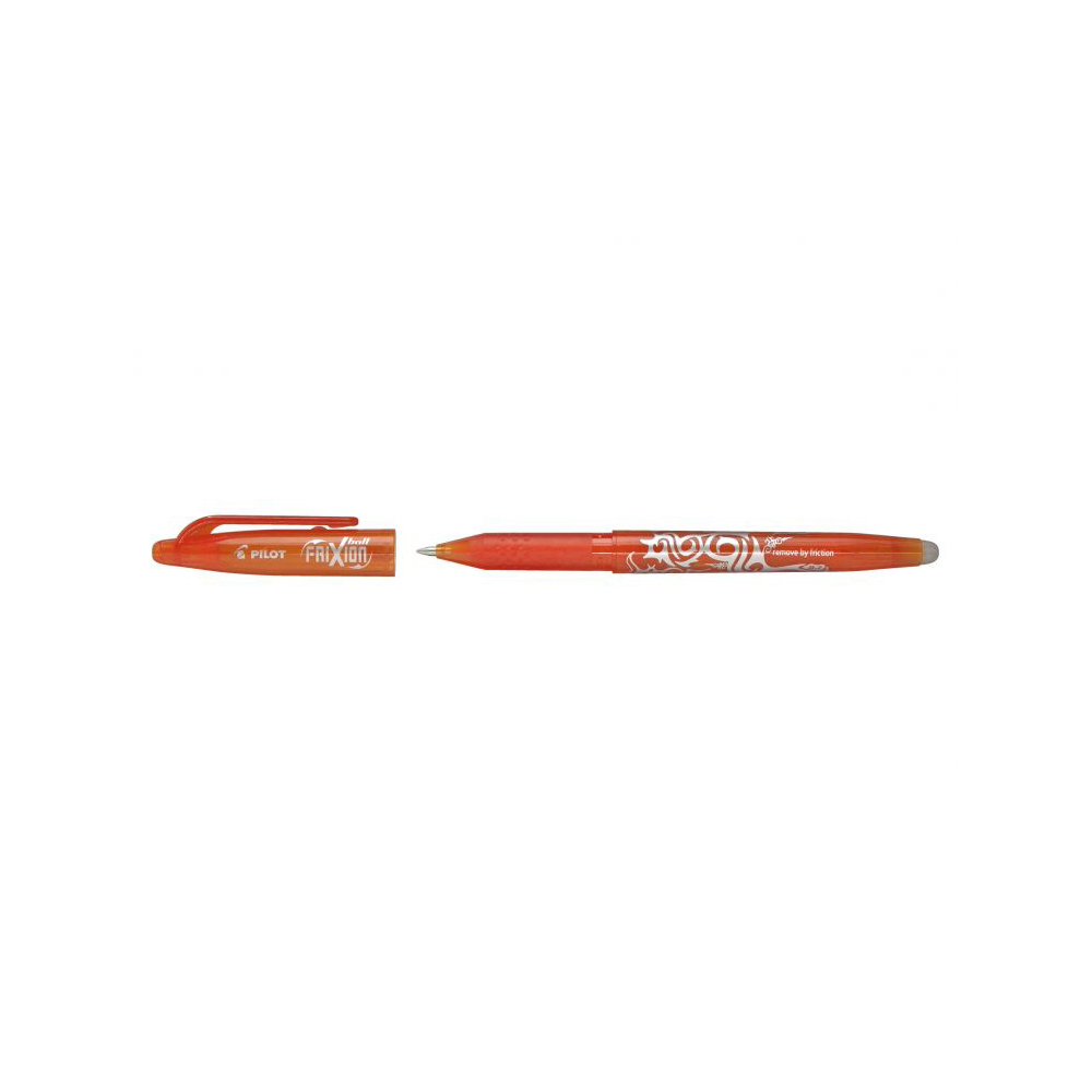 pilot-frixion-ball-0-7-medium-tip-erasable-gel-ink-rollerball-pen-orange