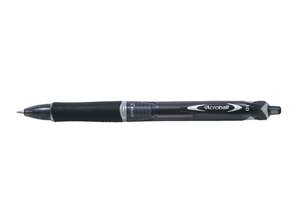 pilot-acroball-begreen-ballpoint-pen-medium-tip-in-black