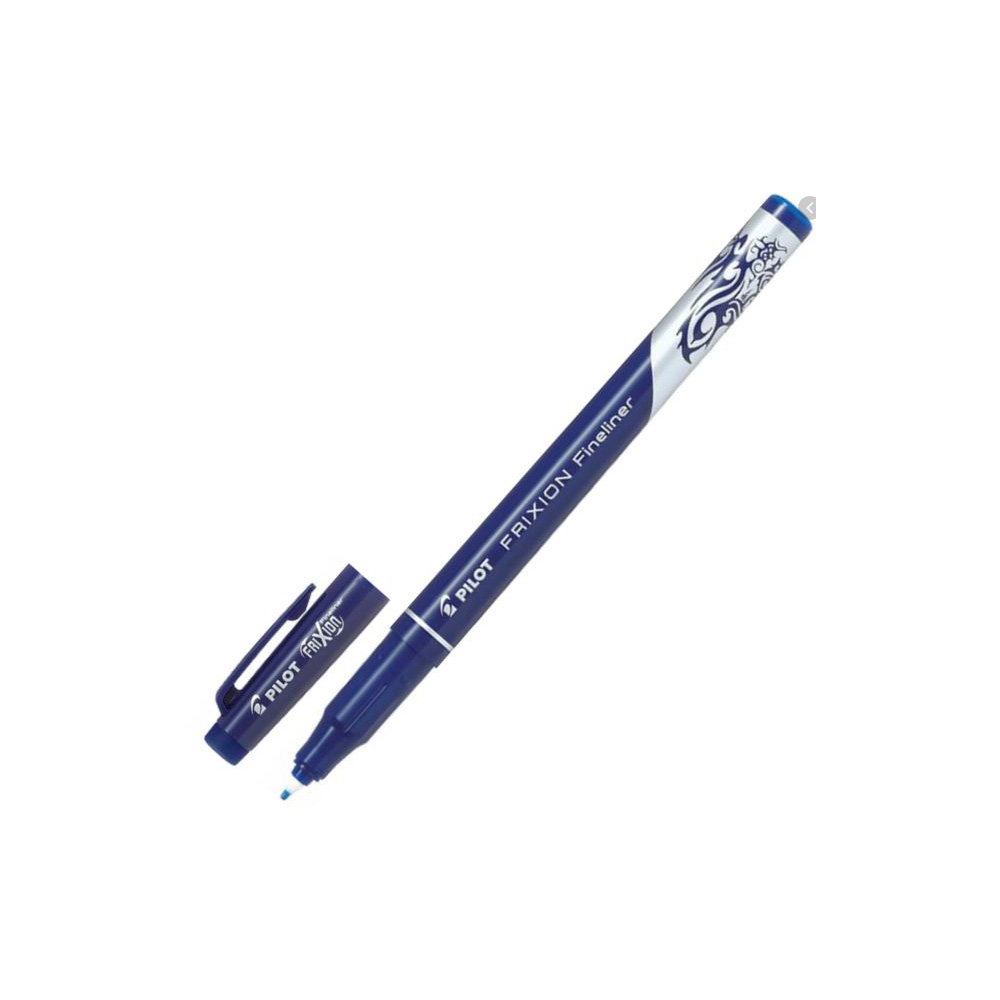 pilot-frixion-fineliner-felt-pen-1-3-mm-tip-erasable-light-blue
