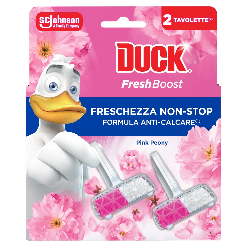 duck-rim-block-toilet-cleaner-fresh-boost-pink-peony-set-of-2-pcs
