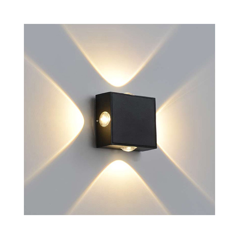 aluminium-4-sides-outdoor-led-wall-light-black-warm-white-4w