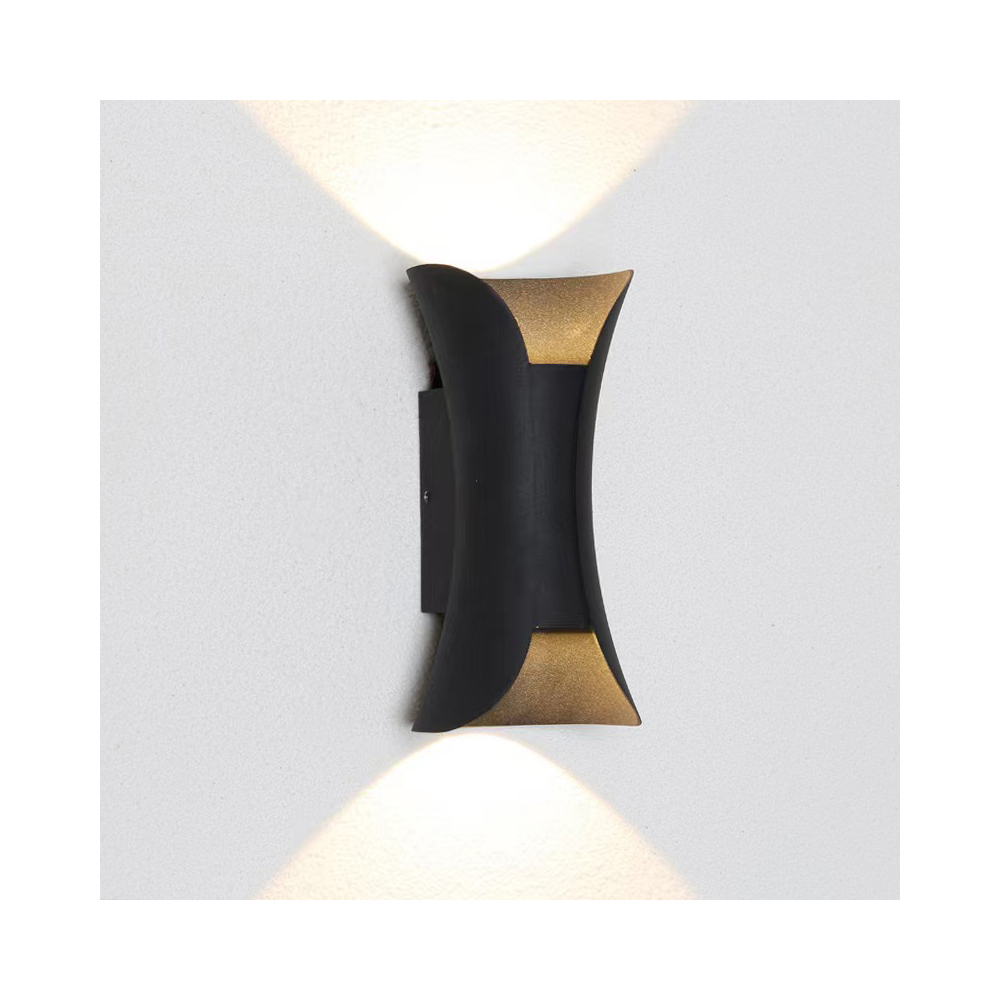 scroll-aluminium-outdoor-led-wall-black-warm-white-6w