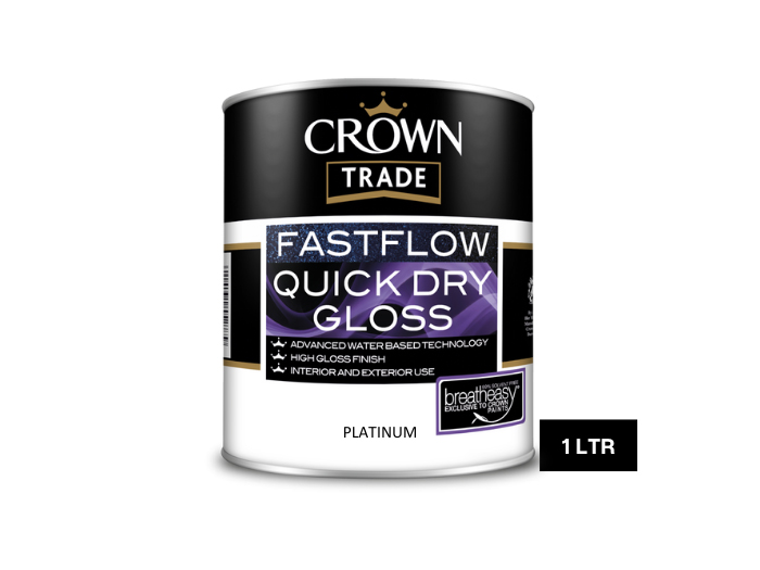 crown-fast-flow-quick-dry-gloss-water-based-paint-platinum-base-1l