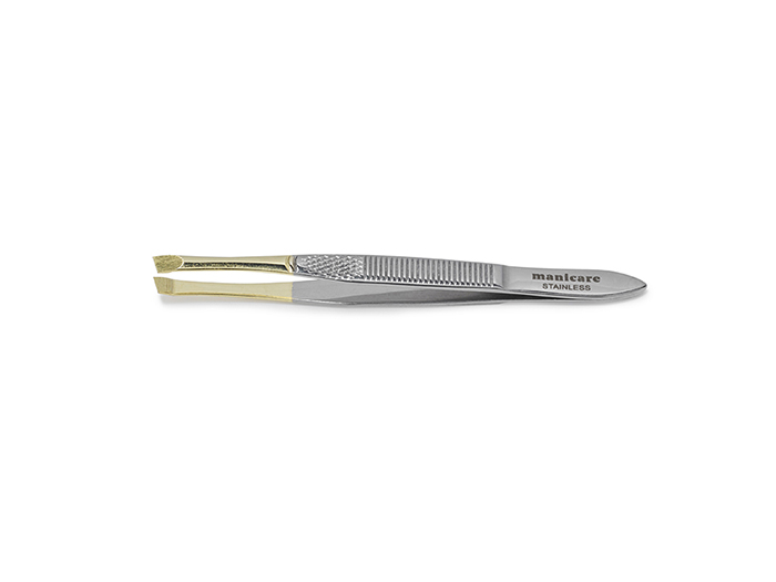 manicare-gold-plated-slant-tweezers