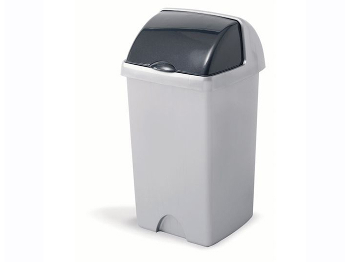 addis-roll-top-waste-bin-25l-grey-31cm-x-30cm-x-52-5cm