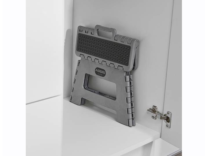 addis-plastic-folding-step-stool-metallic-silver-150kg