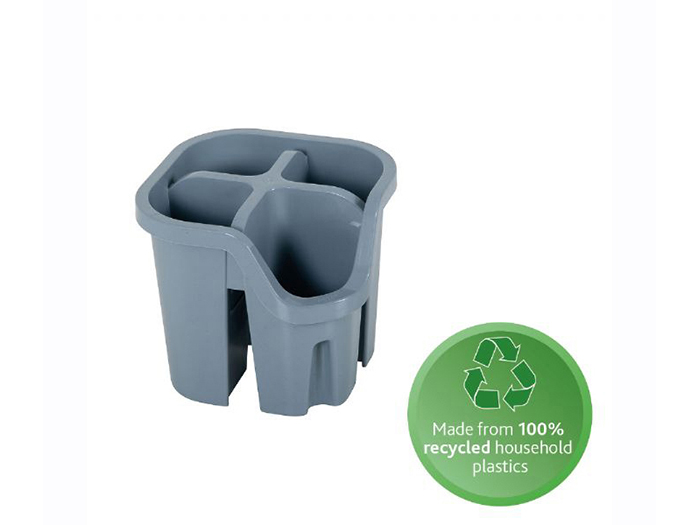 addis-recycled-plastic-cutlery-drainer-caddy-in-light-grey-14cm-x-14cm-x-13cm