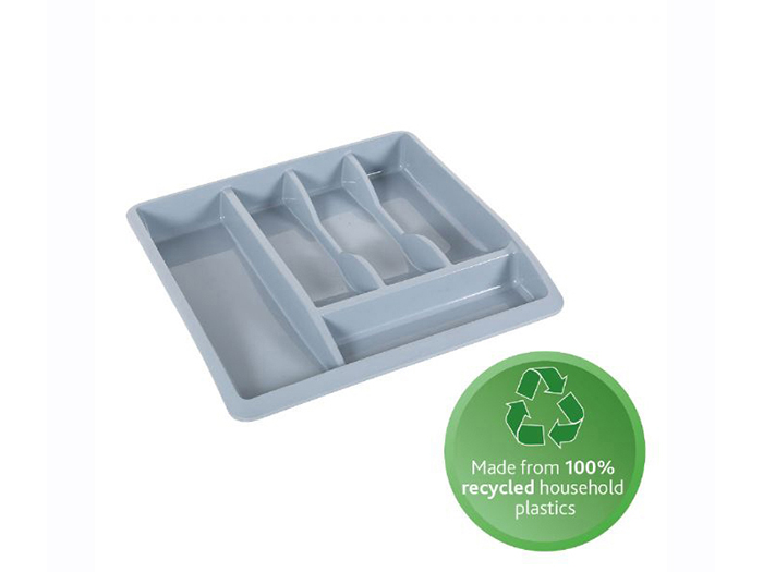 addis-recycled-plastic-cutlery-organiser-for-drawers-in-light-grey