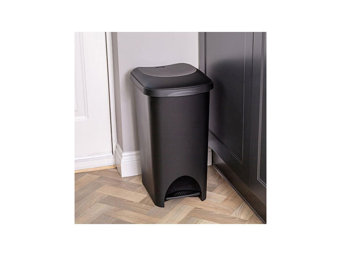 addis-pedal-waste-bin-40l-black-38cm-x-28cm-x-52cm