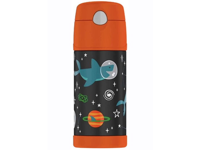 thermos-funtainer-space-shark-design-drinking-bottle-for-children-355ml
