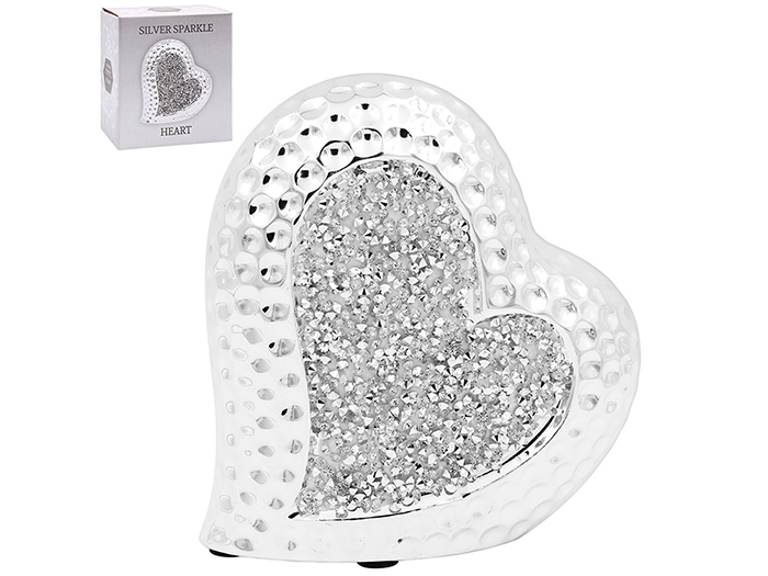 sparkle-ceramic-heart-shaped-ornament-silver-16cm