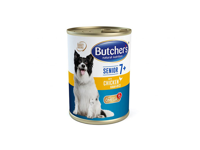 butcher-s-senior-dog-food-pate-with-chicken-ham-rice-390g
