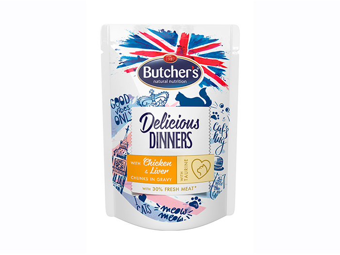 butcher’s-delicious-dinners-chunks-in-gravy-with-chicken-and-liver-cat-food-100g