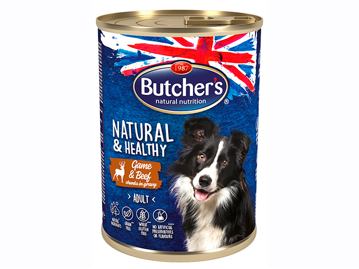 butcher’s-natural-healthy-dog-good-chunks-in-gravy-with-game-and-beef-400g