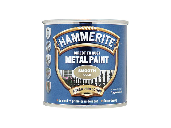 hammerite-direct-to-rust-metal-paint-smooth-gold-250-ml