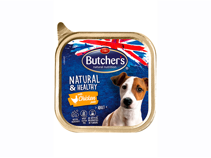 butcher’s-natural-healthy-dog-food-adult-pâté-with-chicken-150g