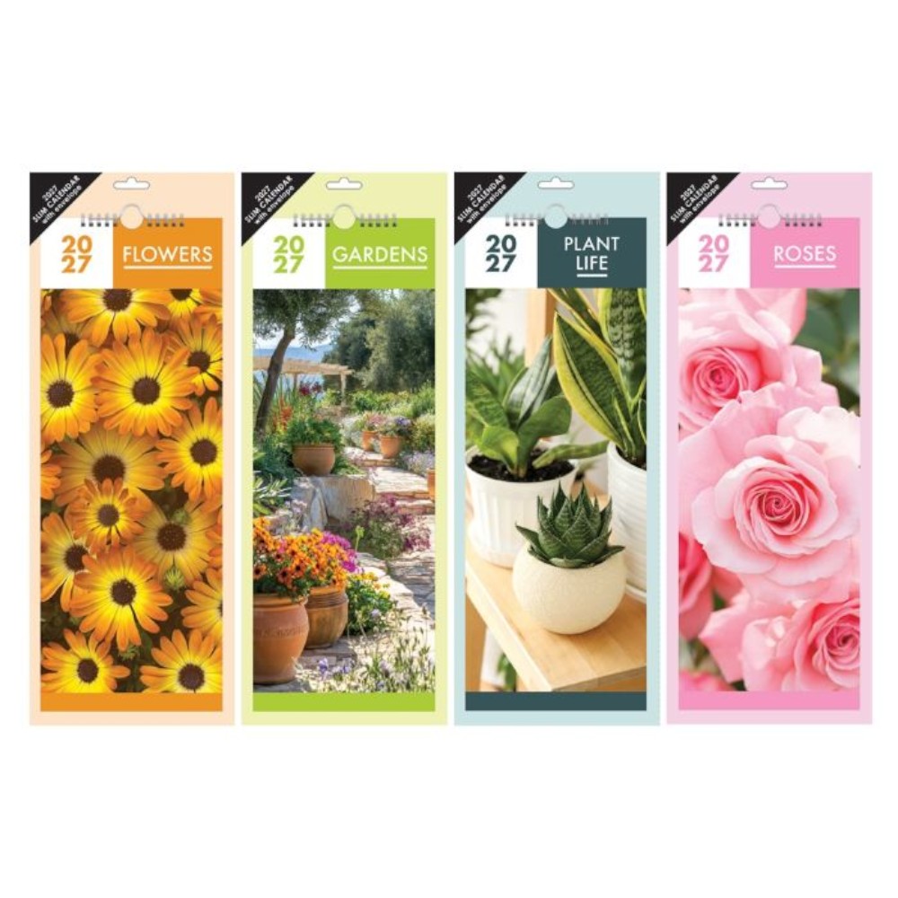 2027-slim-wall-calendar-assorted-flowers-gardens-plant-life-roses-designs