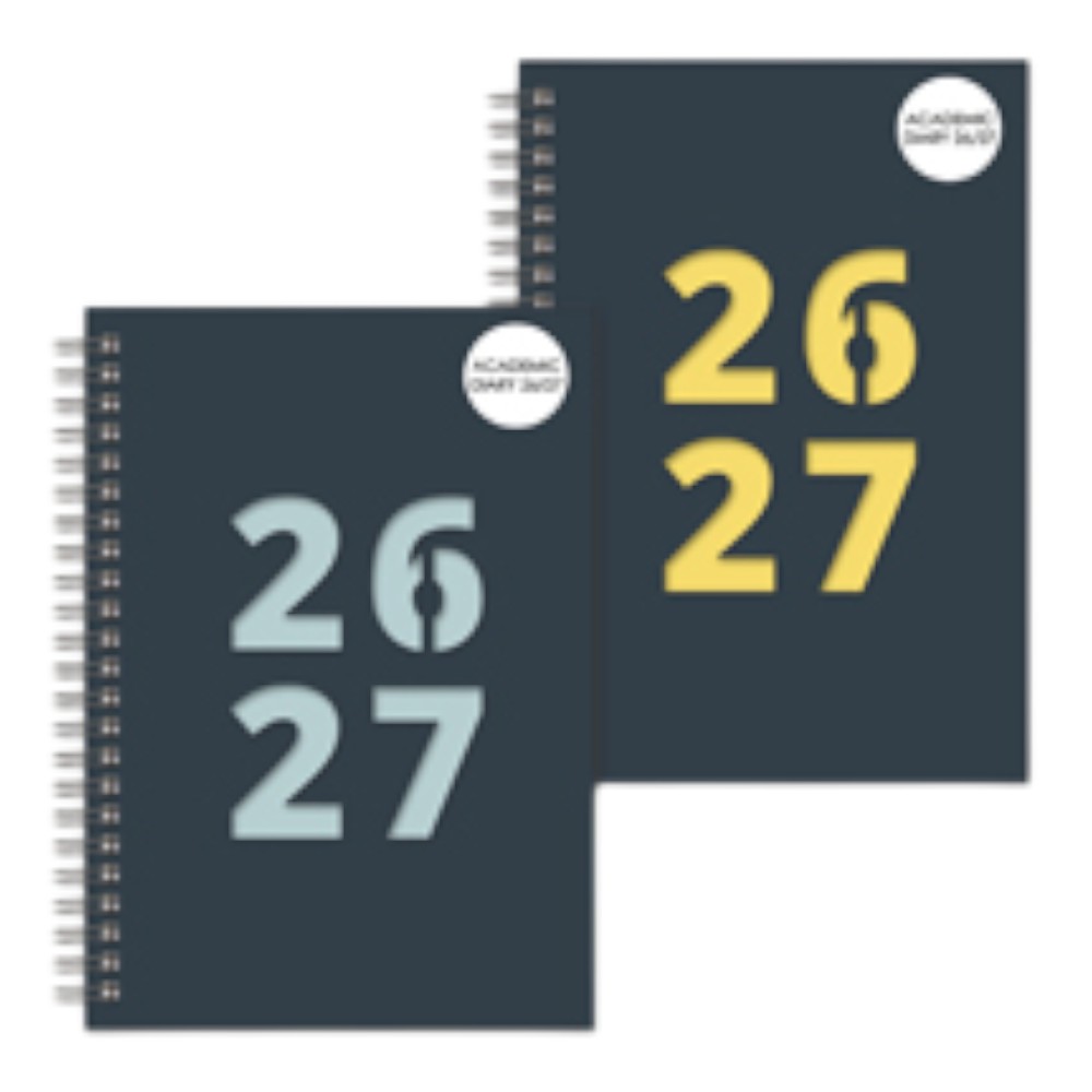 2026-2027-academic-diary-a5-assorted-colours