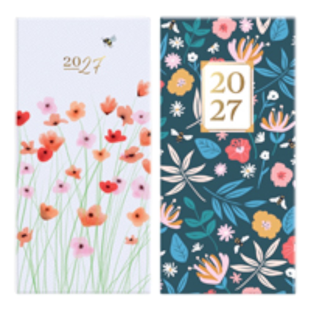 2027-pocket-diary-assorted-floral-designs