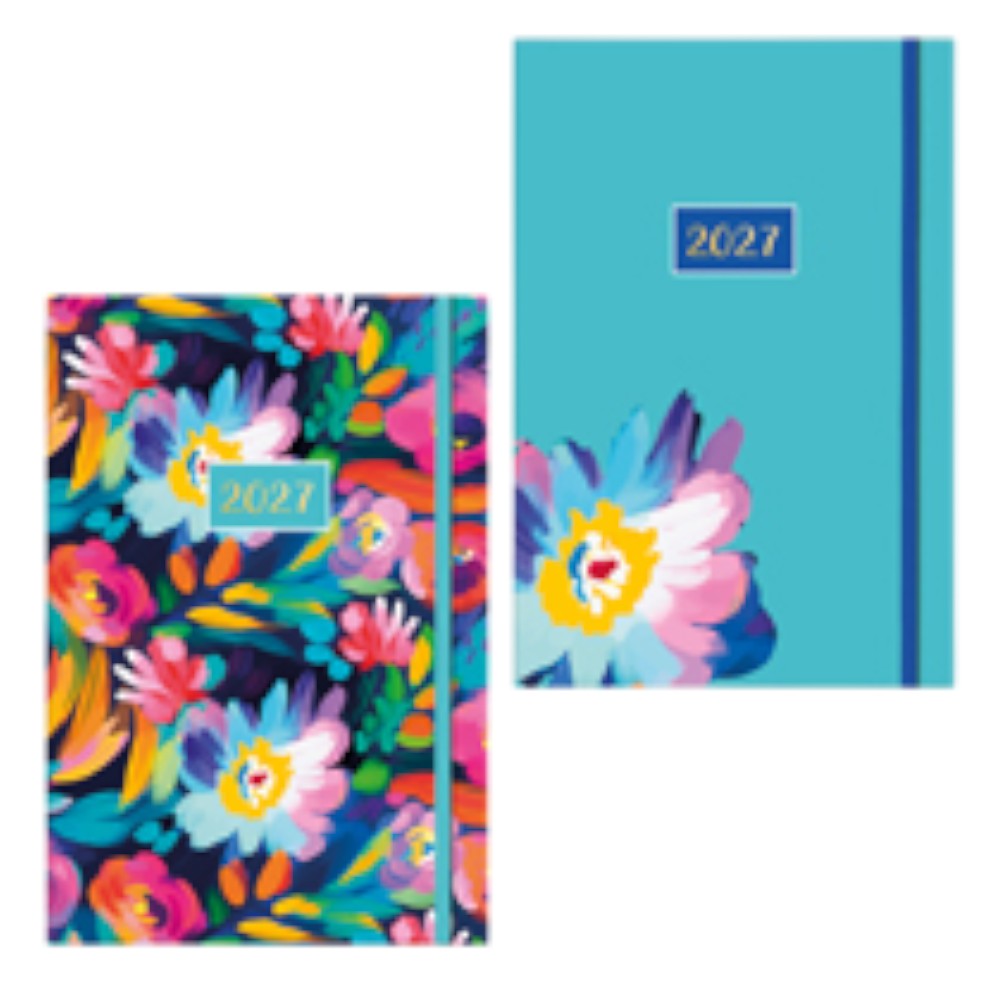 2027-pocket-diary-2-assorted-flower-designs
