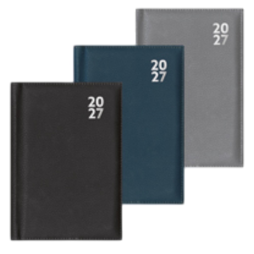 2027-pocket-diary-assorted-black-blue-grey-colours