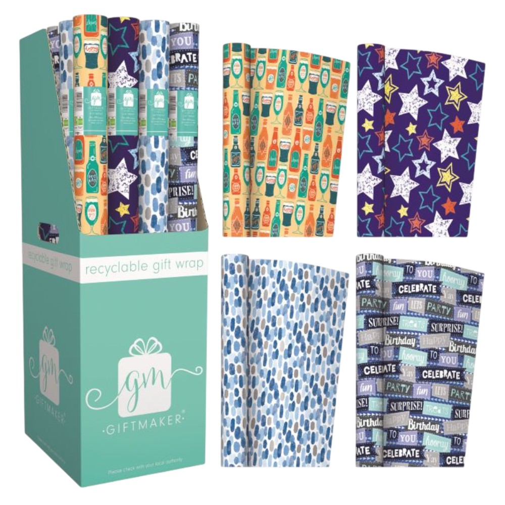 giftmaker-male-celebration-recyclable-gift-wrap-roll-69cm-x-3m-assorted-designs