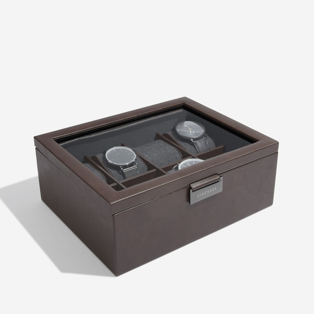 stackers-mens-8-piece-watch-box-brown