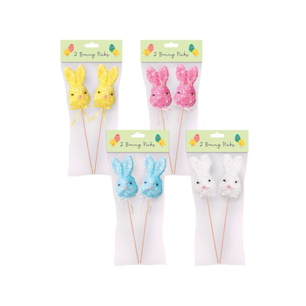 easter-bunny-pick-decorations-pack-of-2-pieces-4-assorted-colours