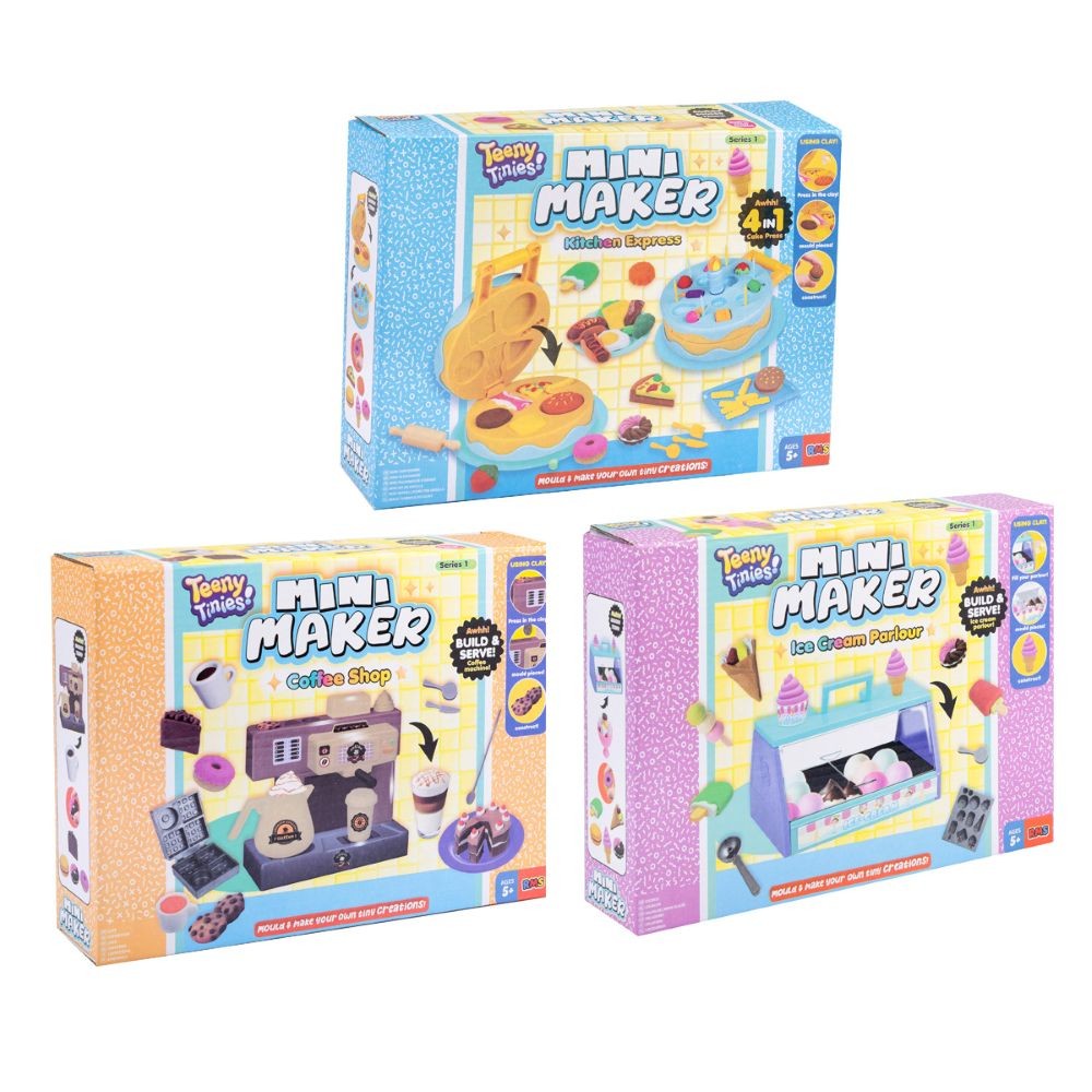 teeny-tinies-mini-maker-kitchen-express-clay-set-assorted-3-different-sets
