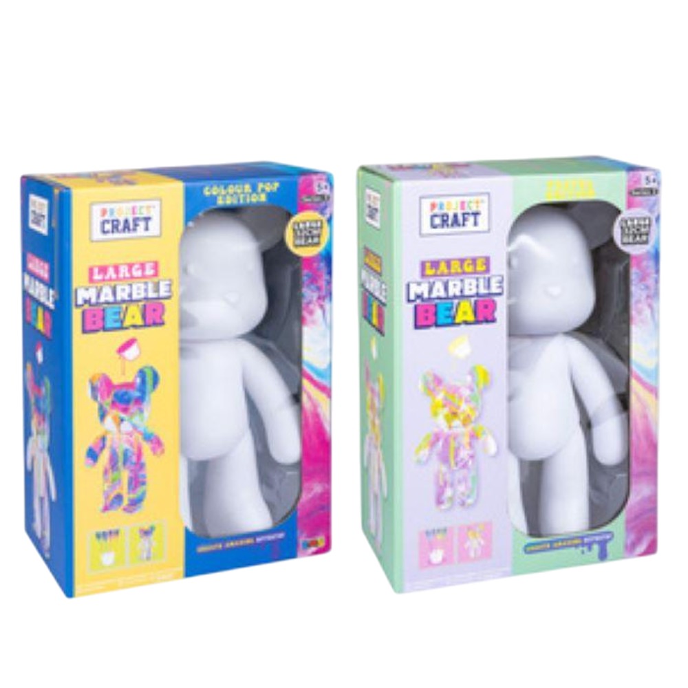 toys-craft-set-marble-bear-paint-pouring-32cm-2-assorted