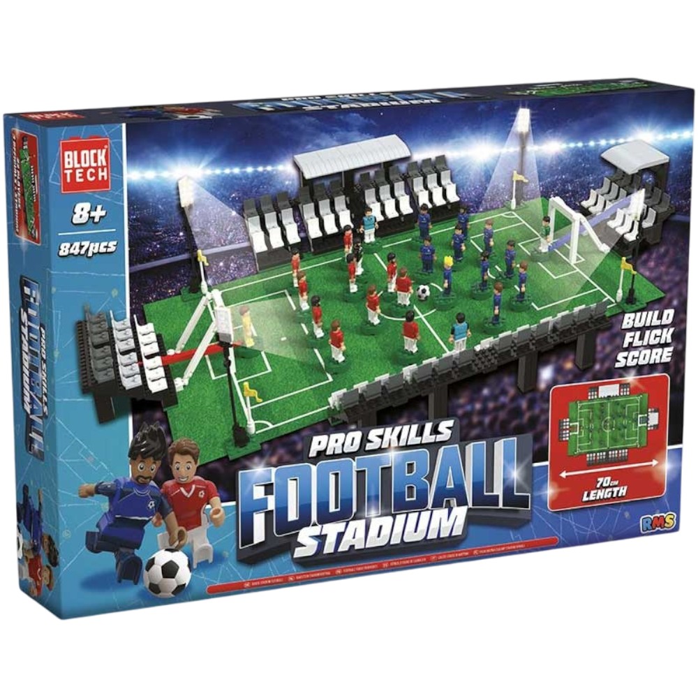 block-tech-pro-skills-847-piece-football-stadium-construction-set