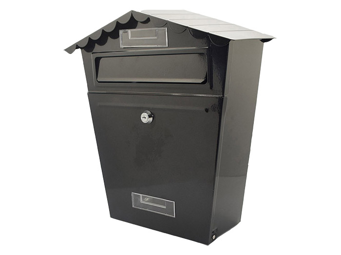 black-slanting-roofed-letter-box-black