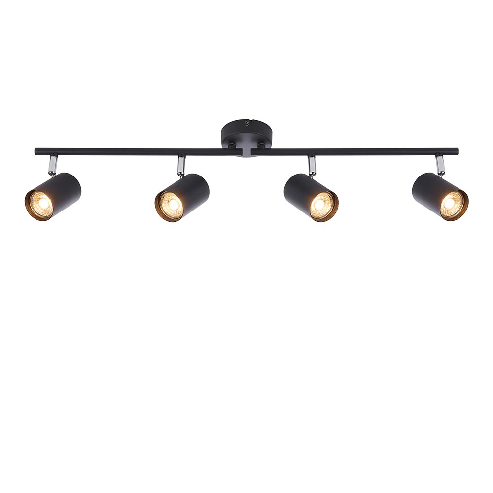 arezzo-4-spot-ceiling-light-black-gu10-7w