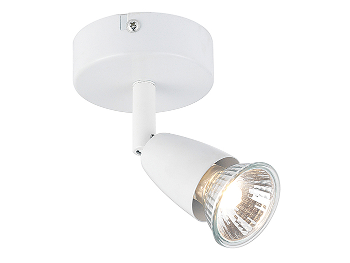 amalfi-white-ceiling-light-with-1-spotlight-gu10