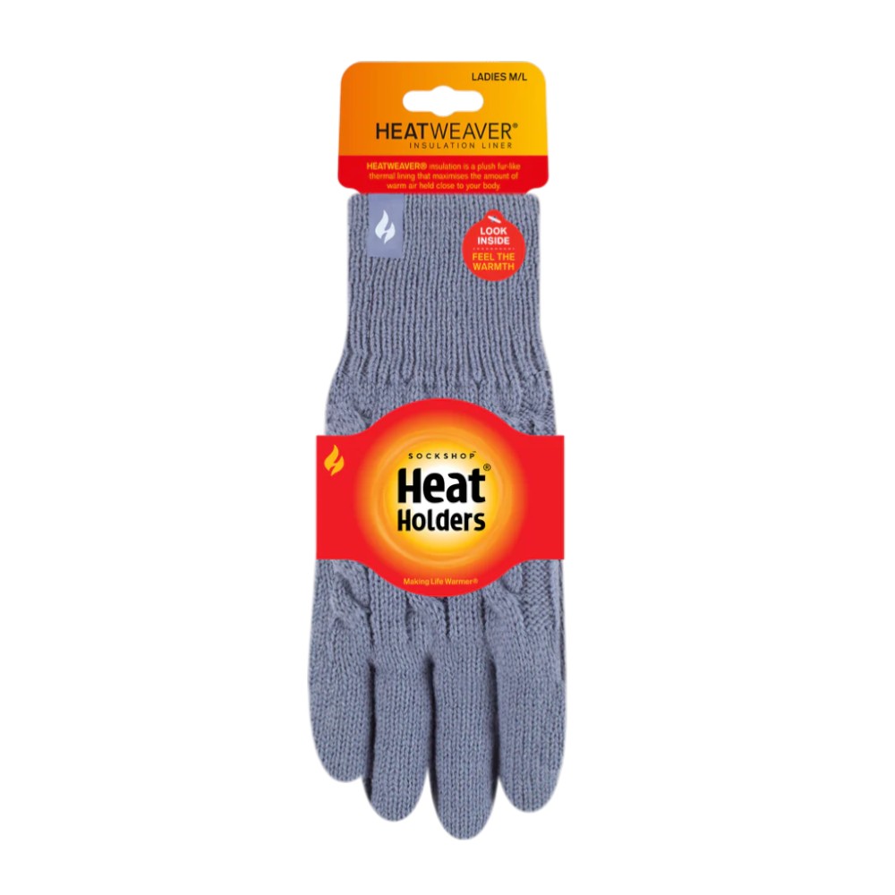 heat-holders-cable-gloves-ladies-willow-6-assorted-colours